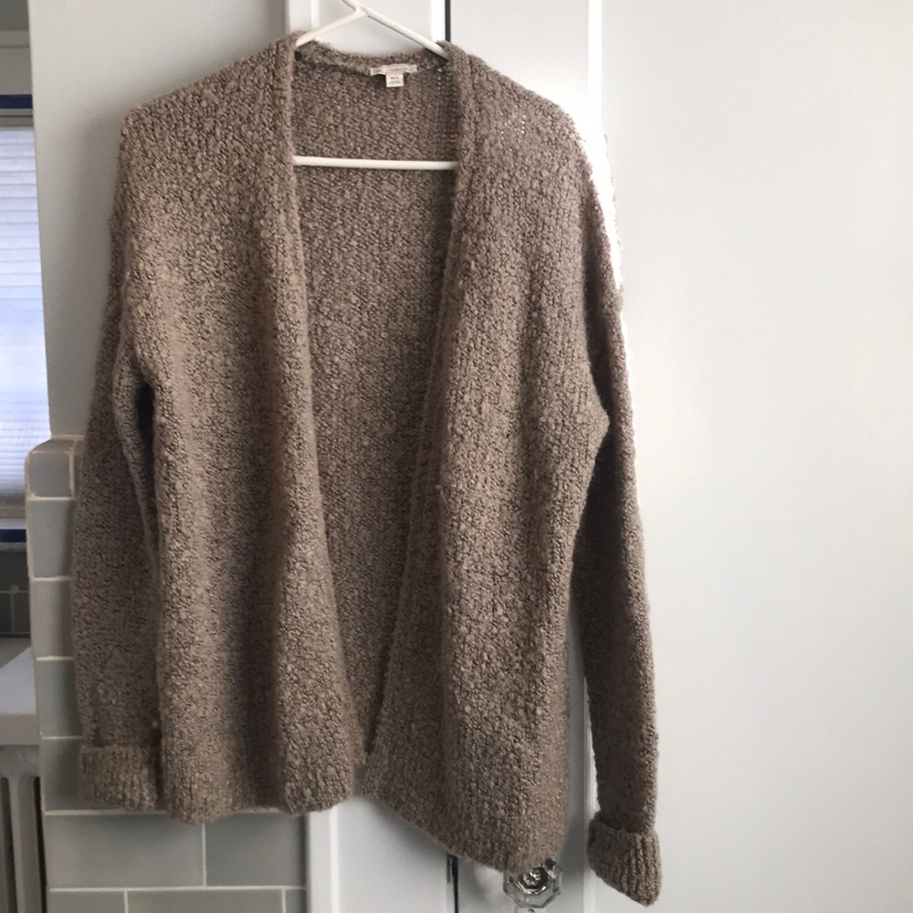 Fluffy cardigan